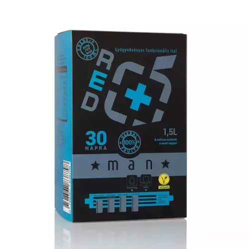 Man  - Băutură Funcțională de Mere cu Plante Medicinale,1500 ml | Redpower