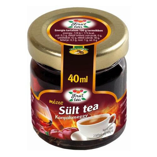 Ceai copt cu miere și de vișine cu coniac, 40 ml | Fruit Tea