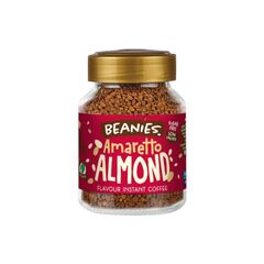 Cafea Instant cu Aromă de Migdale - Amaretto Almond, 50g | Beanies 