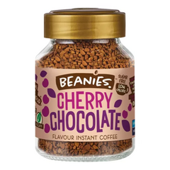 Cafea Instant cu Aromă de Cireșe și Ciocolată - Cherry Chocolate, 50g | Beanies