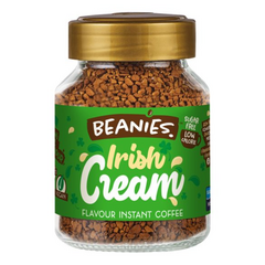 Cafea Instant cu Aromă Cremoasă de Whiskey Irlandez - Irish Cream, 50g | Beanies