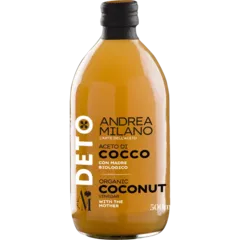 DETO BIO Otet de cocos organic nefiltrat  500ml
