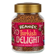 Cafea Instant cu Aromă de Rahat Turcesc - Turkish Delight, 50g | Beanies 